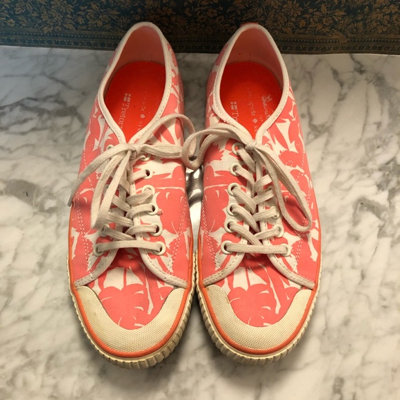 kate spade floral sneakers